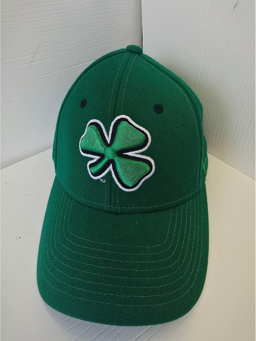 Notre Dame Fighting Irish Fitted Hat Zephyr 100% Wool Shamrock Green 7 1/8